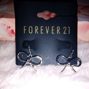 Forever 21 bow earrings